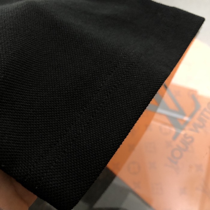 追跡付 エルメス コピー 2024新作ポケットレザー半袖Tシャツ