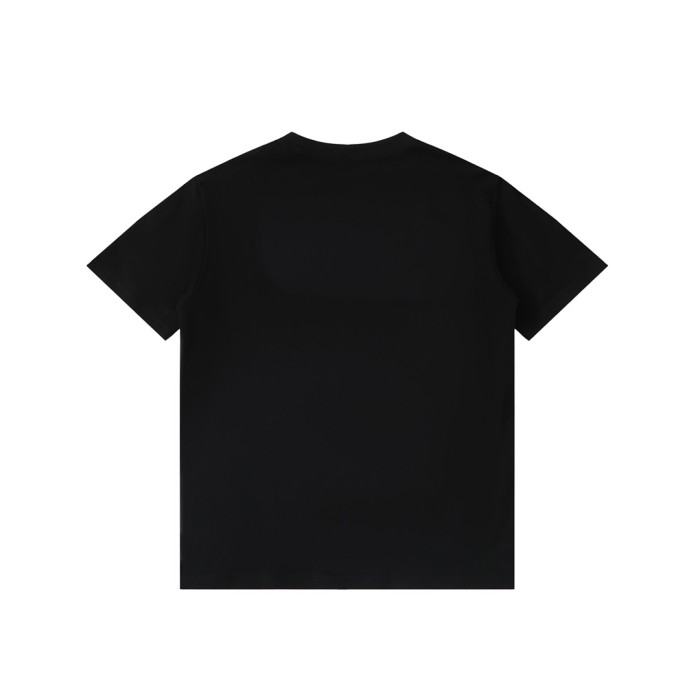 【話題商品！】ロエベ コピーおすすめ 24新作ラメ刺繍ロゴ半袖Tシャツ2色