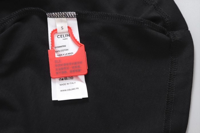 超奇跡の入荷☆ セリーヌ コピーおすすめ クラックプリント半袖