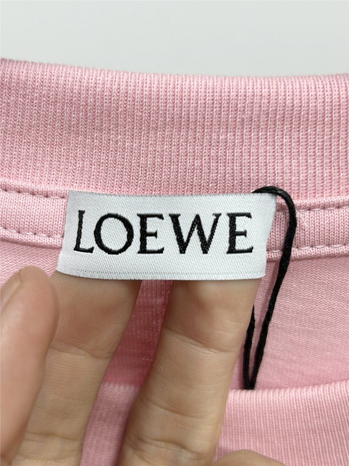 ★超人気 ロエベ スーパーコピーマカロンカラー系定番ビーコン半袖Tシャツ