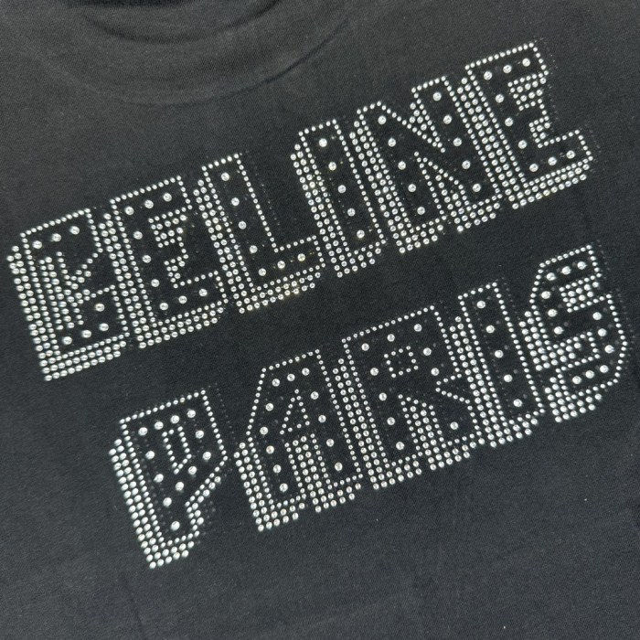 入手困難 セリーヌ コピー 24 ssリベット半袖Tシャツ