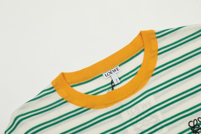 累積売上総額第１位！ロエベ n級品 24 SS定番Tシャツニット半袖