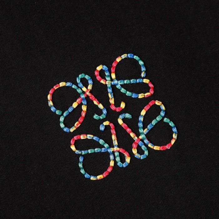 【話題商品！】ロエベ n級品 2024虹刺繍工芸半袖