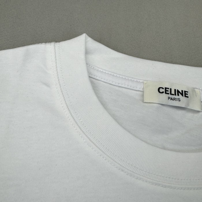 一目惚れ♪ セリーヌ 激安通販 24 ssリベット半袖Tシャツ