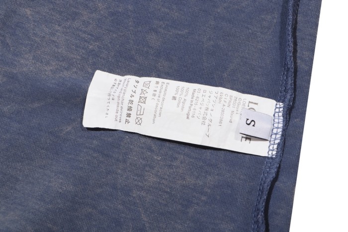 高品質 ロエベ n級品 24 ss新作立体刺繍ロゴ新作ペアルックTシャツ
