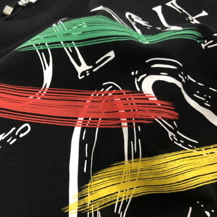 ★超人気 ロエベ コピーおすすめ ロエベ2024新作胸元プリントロゴ半袖Tシャツ