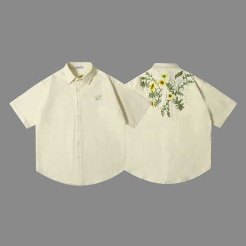 使い勝手良し ロエベ n級品 2024春夏新型立体花びら特殊刺繍Tシャツ