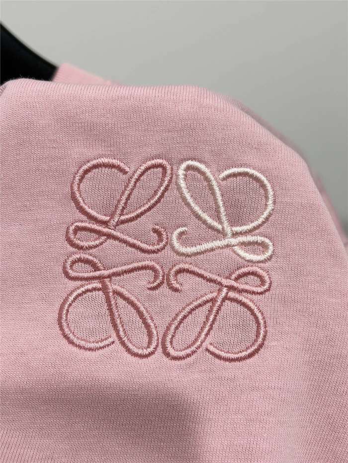 ★超人気 ロエベ スーパーコピーマカロンカラー系定番ビーコン半袖Tシャツ
