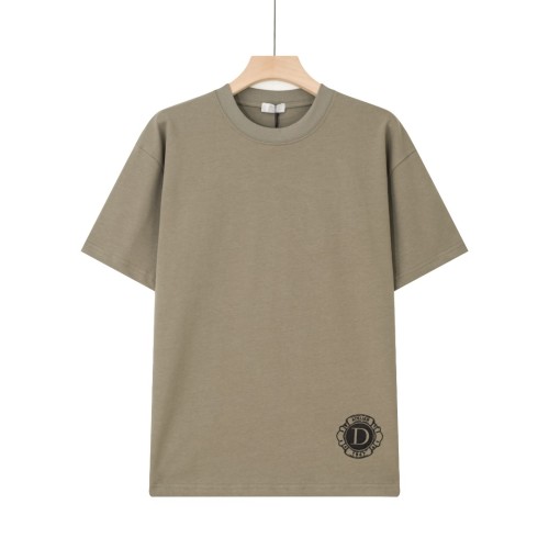 超奇跡の入荷☆ ディオール 激安偽物 2024最新ロゴ柄刺繍植毛アルファベットTシャツ