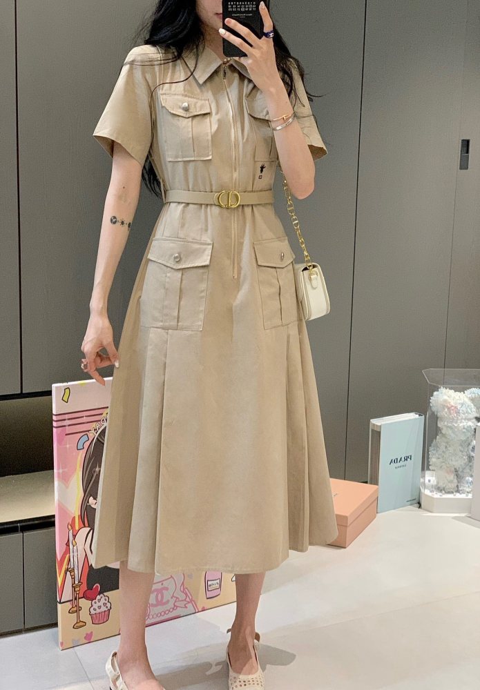 大人気 ディオール 偽物通販 24 SS夏の新作 ワンピース
