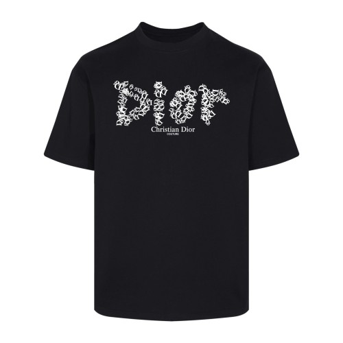 ★超人気 ディオール コピー 康麗デジタル直噴プリント丸首半袖Tシャツ