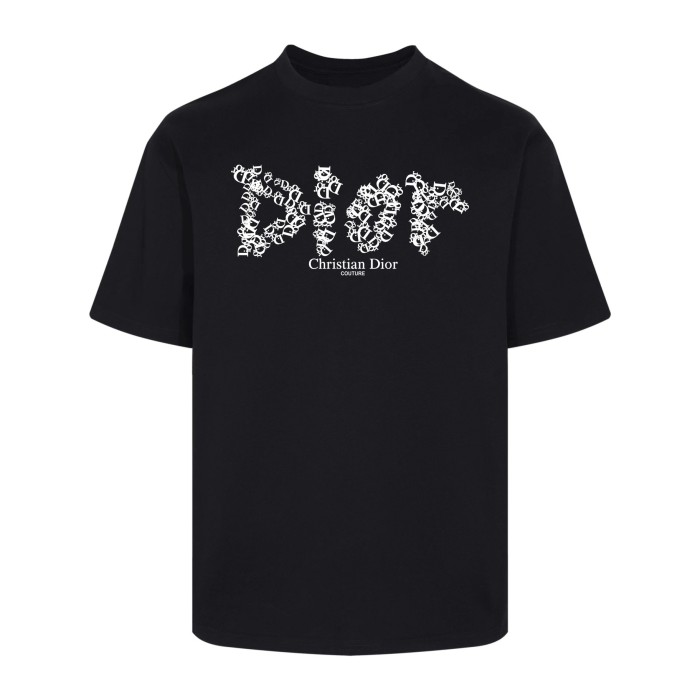 ★超人気 ディオール コピー 康麗デジタル直噴プリント丸首半袖Tシャツ