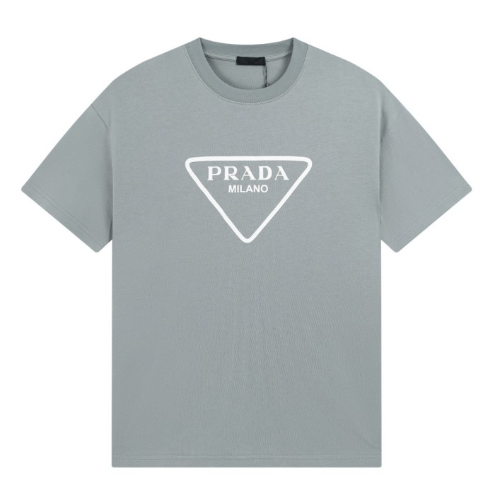 超奇跡の入荷☆ プラダ スーパーコピー 24 SS LOGOプリントペアルックTシャツ半袖