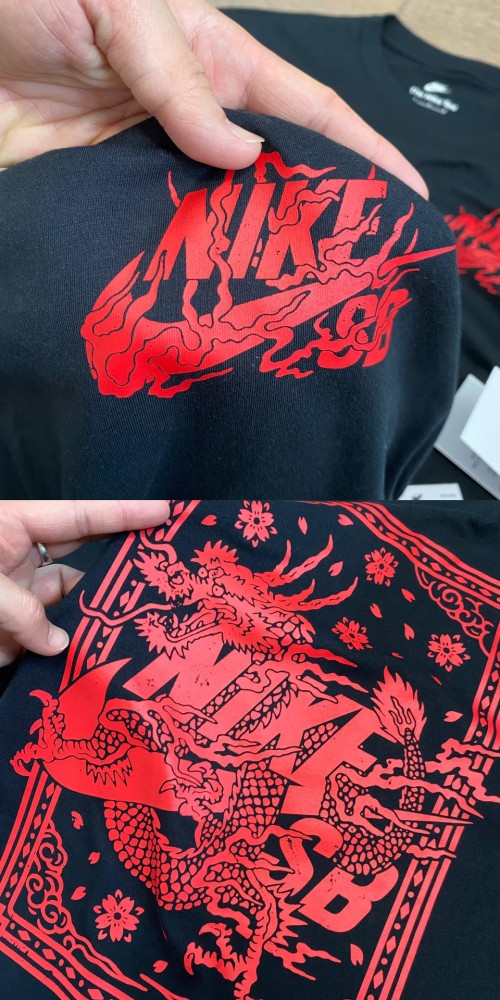 大人気 ナイキ 激安偽物 スケートボードTシャツ