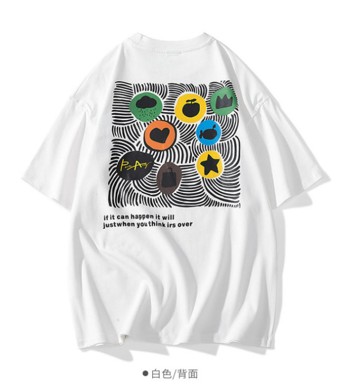 追跡付 アディダス コピーおすすめ 刺繍ピュアカラー丸首半袖Tシャツ2色