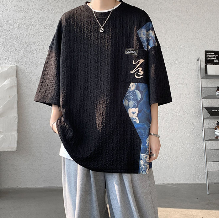 超奇跡の入荷☆ アディダス 激安通販 の夏の新作ベアージョイントクルーネックTシャツ2色