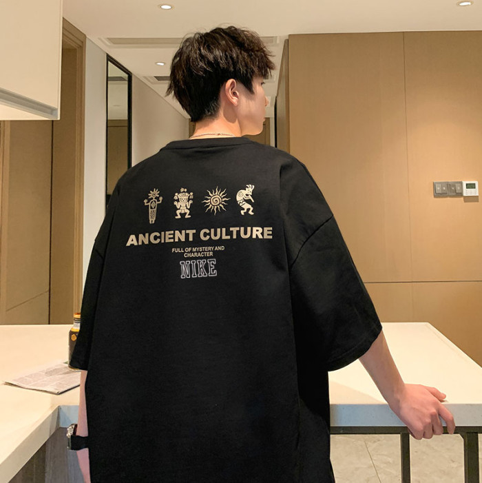 高品質 ナイキ スーパーコピー 夏の純綿半袖Tシャツ氷感通気半袖Tシャツ