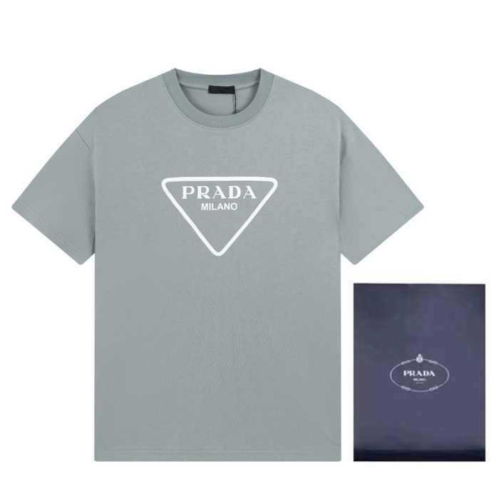 超奇跡の入荷☆ プラダ スーパーコピー 24 SS LOGOプリントペアルックTシャツ半袖