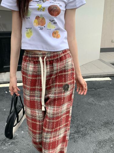 超奇跡の入荷☆ クロムハーツ 激安通販 24 ssフランネルチェックパンツ