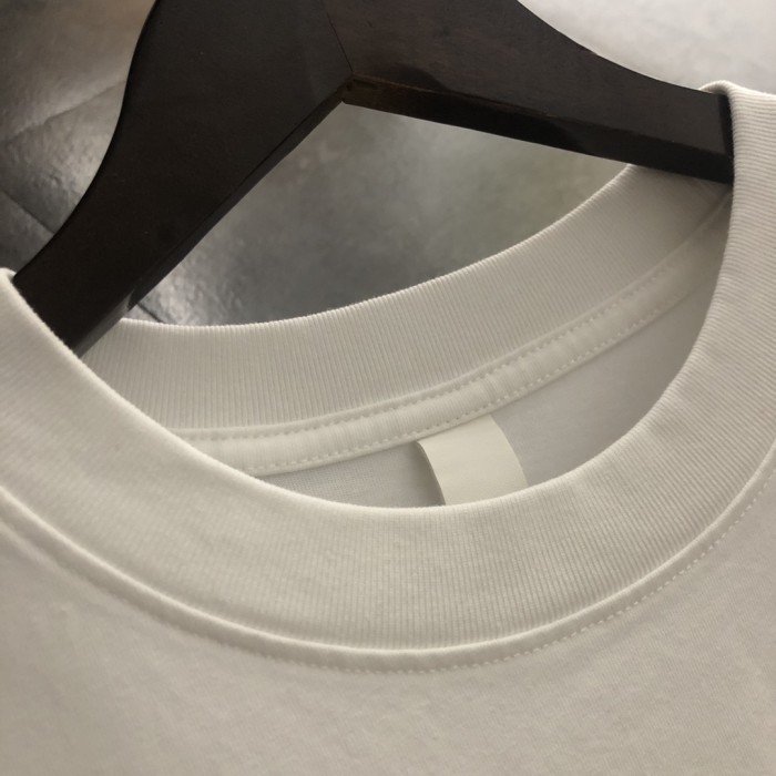高品質 クロムハーツ n級品 2024新型馬蹄花布刺繍半袖Tシャツ