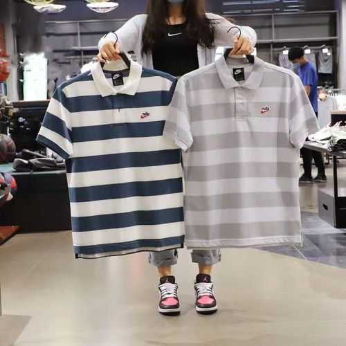 稀少 ナイキ コピー 男子開襟Tシャツ2色