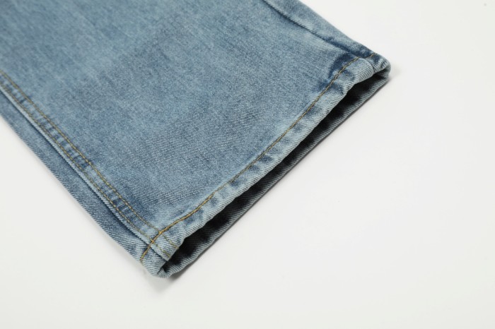 累積売上総額第１位！クロムハーツ 偽物通販 十字架刺繍で古いジーンズ
