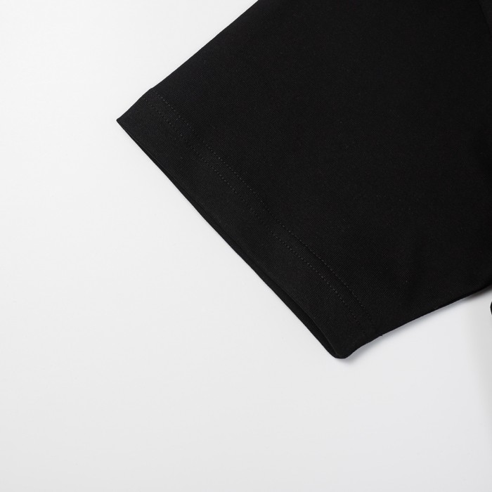 【話題商品！】クロムハーツ スーパーコピー 重工満天星十字架ドリル半袖Tシャツ