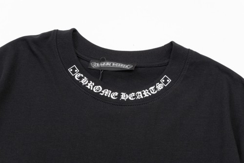 累積売上総額第１位！ クロムハーツ 激安通販 サンスクリット十字架馬蹄花プリント
