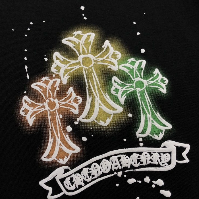 【限定】クロムハーツ 偽物通販 2024新作クロス半袖Tシャツ