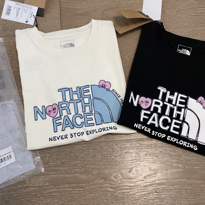 【限定】ザノースフェイス 激安通販 2024夏おしゃれ丸首Tシャツ2色