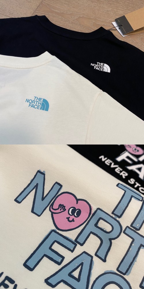 【限定】ザノースフェイス 激安通販 2024夏おしゃれ丸首Tシャツ2色