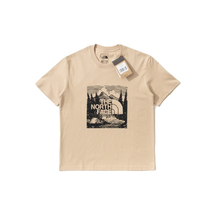 追跡付 ザノースフェイス n級品 の雪山の森4色Tシャツ