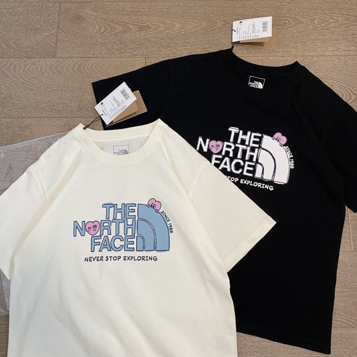 【限定】ザノースフェイス 激安通販 2024夏おしゃれ丸首Tシャツ2色