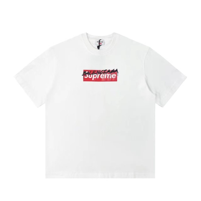 大人気 シュプリーム コピー 24 SS新連名シリーズ点滴割れBOXロゴ半袖Tシャツ3色