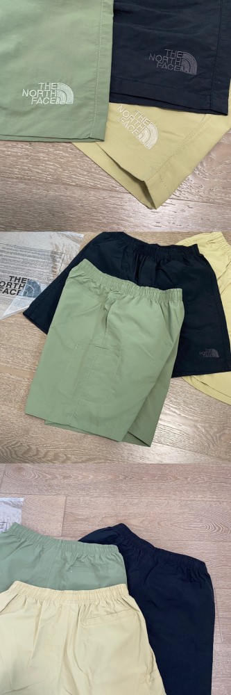 大人気 ザノースフェイス 偽物通販 3色がおすすめ24年夏新作刺繍ロゴ入り男女同型コットンパンツ5分パンツ