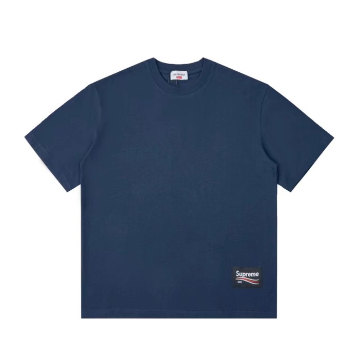 稀少 シュプリーム スーパーコピー 24 SS新連名シリーズファジィファントムウェーブロゴ半袖Tシャツ3色