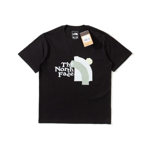 新作 ザノースフェイス 激安偽物 アウトドアカジュアル落書きロゴTシャツ3色