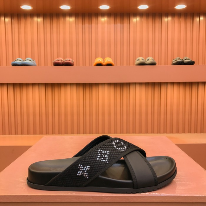 使い勝手良し ルイヴィトン コピー lv高級品紳士スリッパ