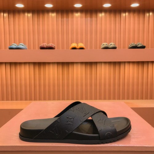 稀少 ルイヴィトン 激安通販 lv高級品紳士スリッパ