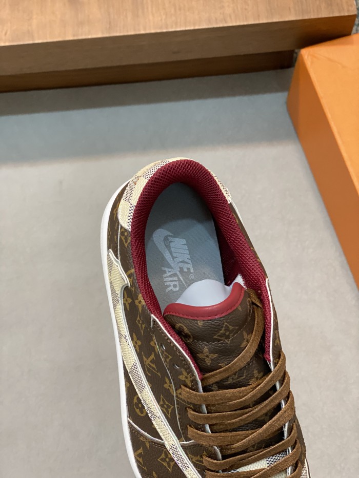 【限定】ナイキ 激安通販 L.v X nike連名ローカットカジュアルスニーカー