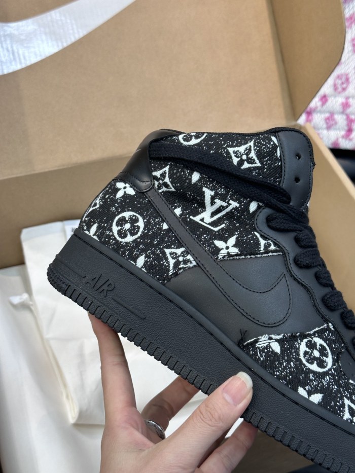 高品質 ナイキ 激安偽物 L.v X nike連名ローカットカジュアルスニーカー