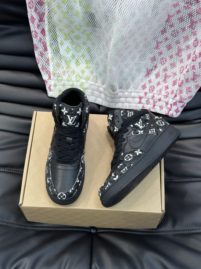 高品質 ナイキ 激安偽物 L.v X nike連名ローカットカジュアルスニーカー