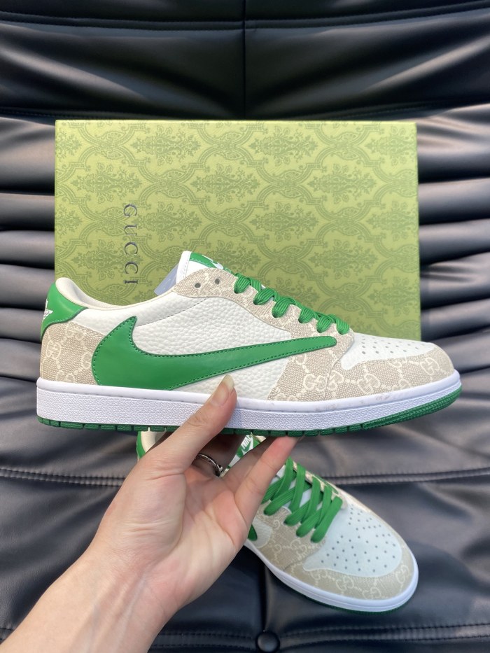 新作 ナイキ 激安偽物 Gucci X nike連名ローカットカジュアルスニーカー