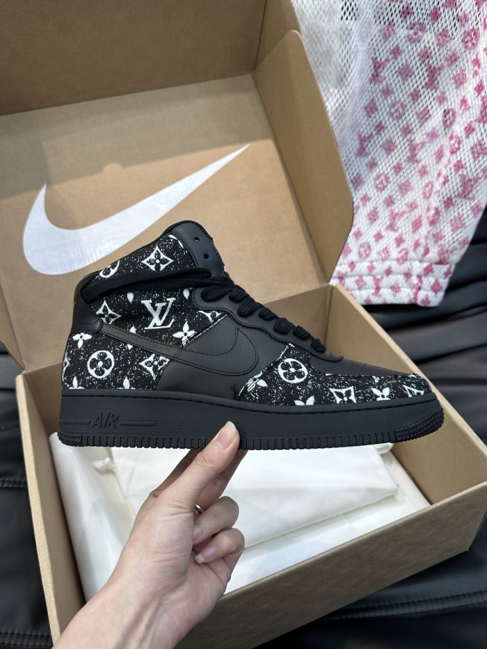 高品質 ナイキ 激安偽物 L.v X nike連名ローカットカジュアルスニーカー