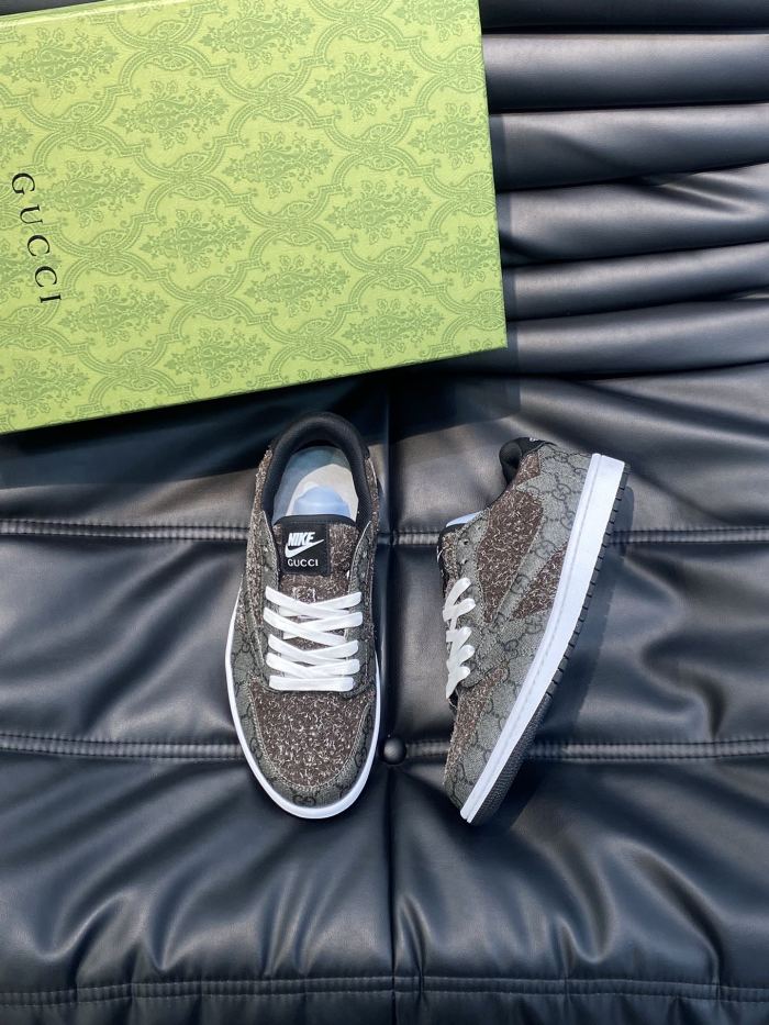 使い勝手良し ナイキ 偽物通販 Gucci X nike連名ローカットカジュアルスニーカー