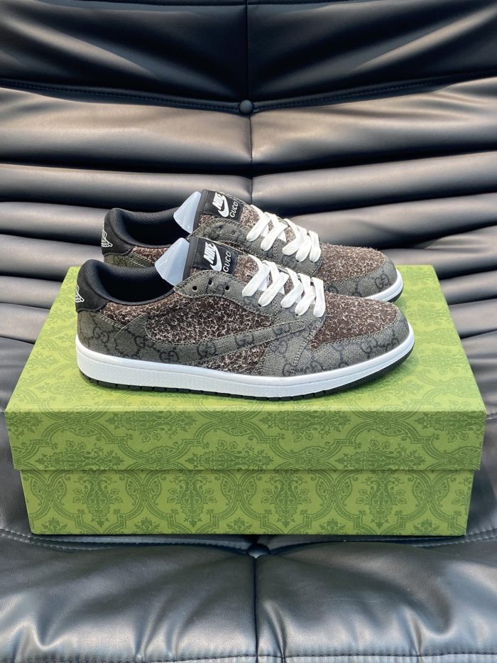 使い勝手良し ナイキ 偽物通販 Gucci X nike連名ローカットカジュアルスニーカー