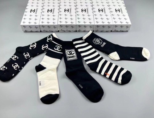 【限定】 シャネル 激安通販 の新品の女性用中筒靴下