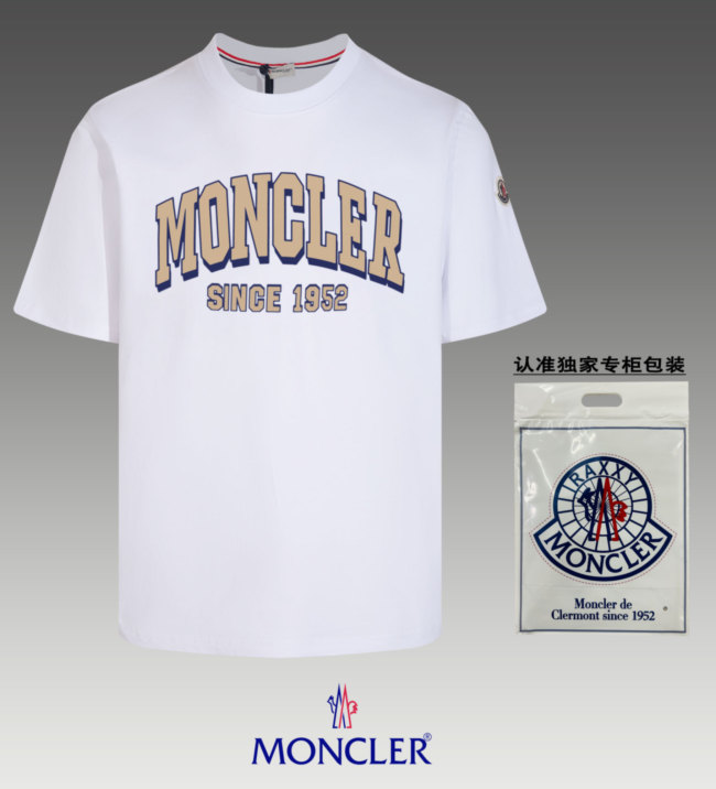 使い勝手良し モンクレール 偽物通販 丸首半袖Tシャツ