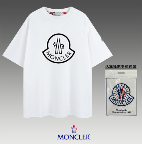 高品質 モンクレール 激安偽物 丸首半袖Tシャツ