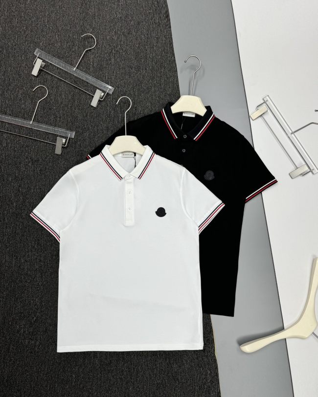 超話題! モンクレール n級品 POLOストライプネック2色